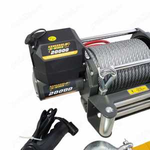 Troliu electric profesional KANGAROOWINCH K20000E lbs(trage 9090 kg) la 24V - imagine 3