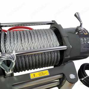 Troliu electric profesional KANGAROOWINCH K20000E lbs(trage 9090 kg) la 24V - imagine 4