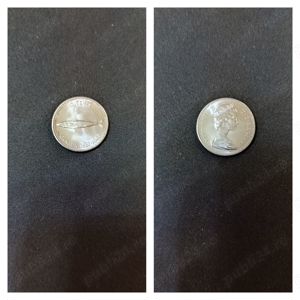 Moneda argint 10 Cents, CANADA, 1967