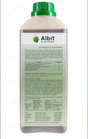  Albit biostimulator de crestere porumb floare soarelui grau orz rapita sfecla