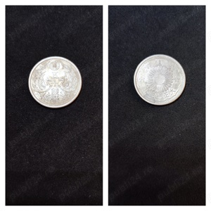 Monede argint 50 Sen, JAPONIA, 1924, 1933, 1936