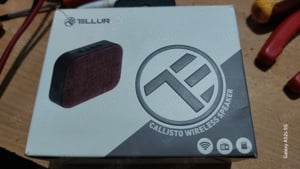 Boxa portabila Bluetooth Tellur Callisto, 3W, rosu