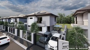 Vila Premium 130 MP | 4 Camere | 390Mp Teren |  2 Locuri Parcare | Tunari 