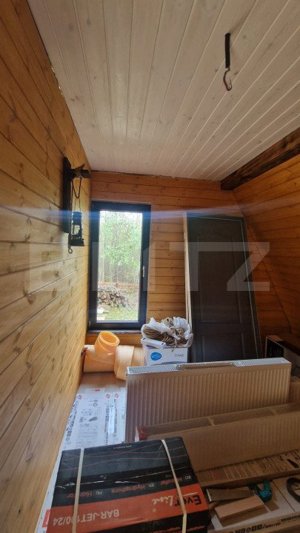 Casa de vacanta tip A- frame -Tohanita, zona superba se vinde la cheie - imagine 11