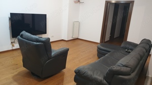 Canapea de piele Schreiber 4 locuri cu coltar si fotoliu recliner - imagine 3