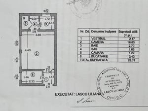 0% | Garsoniera spatioasa de 28 mp in bloc mixt, metrou Piata Iancului - imagine 14