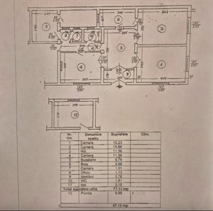 Apartament decomandat stradal, două intrări, 77 mpu + anexe | str. Roma  - imagine 19