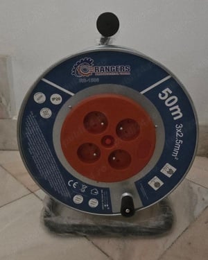 Rola prelungitor RANGERS 50m 3x2.5