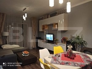 Apartament mobilat si utilat, 2 camere decomandate, 52mp, parcare, zona Florilor