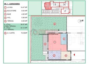 Garsoniera cu gradina de 71 mp - Popesti Leordeni - imagine 2