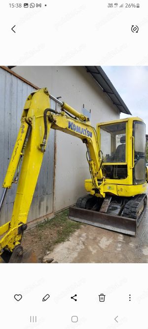 Miniexcavator Komatsu PC 20R - imagine 3