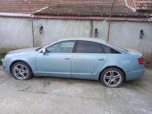 dezmembrez audi a6c6 3.0 tdi 4x4 bara aripi capota jante 18 alternator injectoare cutie viteze stop - imagine 2