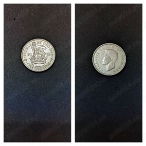 Moneda argint 1 Shilling, MAREA BRITANIE, 1938