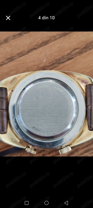 Vând ceas Golana elvețian mecanic manual  - imagine 4