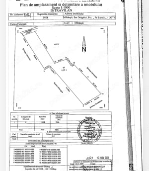 Teren de vânzare Intravilan cu suprafața de 3928mp în satul Drăghici