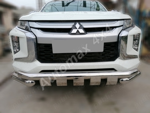 Bullbar inox, Lowbar Ranger, D-Max, L200, Navara, Hilux, Amarok, Musso - imagine 5
