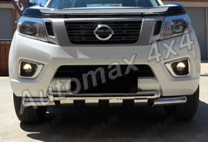 Bullbar inox, Lowbar Ranger, D-Max, L200, Navara, Hilux, Amarok, Musso - imagine 10