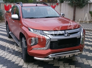 Bullbar inox, Lowbar Ranger, D-Max, L200, Navara, Hilux, Amarok, Musso - imagine 8