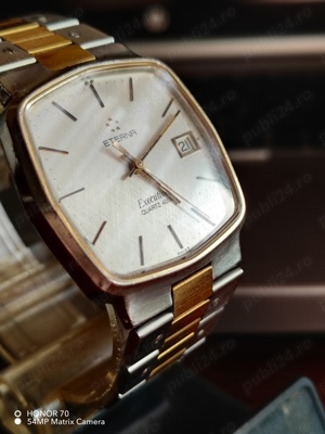 Vând ceas Eterna Executiv Quartz 4000  - imagine 2