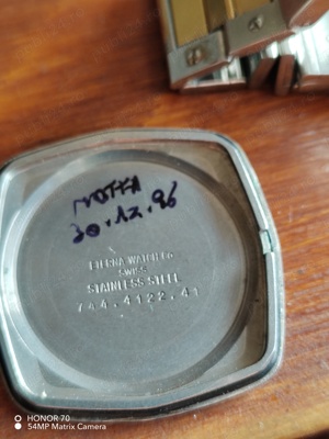 Vând ceas Eterna Executiv Quartz 4000  - imagine 4