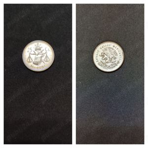 Moneda argint 25 Centavos, MEXIC, 1951