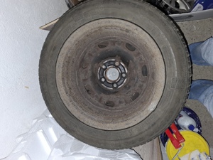 Vand 4 jante cu cauciucuri de iarna 185/60/R14 si 4 cauciucur de vara 215/60/R16 continental  - imagine 4