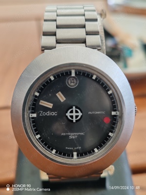 Vând ceas Zodiac automatic SST Astrographic 36000 pe oră  - imagine 2
