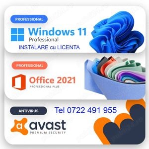 Instalare WINDOWS 11*10 Imprimanta OFFICE 2024 la domiciliul clientului