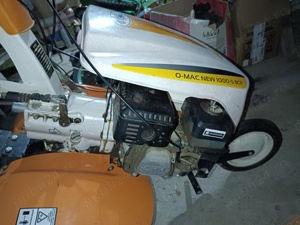 Motocultor O-Mac New 1000-S 8 CP + Plug + Rariță + Prășitoare + Roți Metalice O-Mac Premium NOI - imagine 3