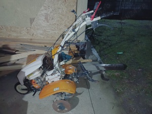 Motocultor O-Mac New 1000-S 8 CP + Plug + Rariță + Prășitoare + Roți Metalice O-Mac Premium NOI - imagine 1