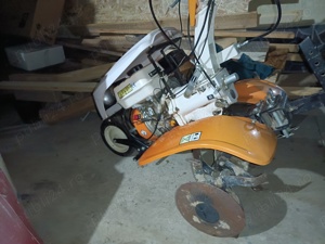 Motocultor O-Mac New 1000-S 8 CP + Plug + Rariță + Prășitoare + Roți Metalice O-Mac Premium NOI - imagine 7