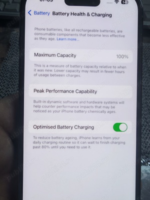 iPhone 14 PRO 128Gb baterie100% - imagine 5