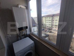 Apartament 3 camere,2 bai,balcon,60mp,semidecomandat,renovat ,oras Beclean - imagine 9