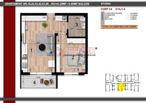 Apartament 2 camere decomandat la Metrou Berceni - Biruintei - imagine 2