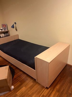 Mobila dormitor tineret-include pat, birou, dulapuri, scaun SECRET LAB - imagine 4