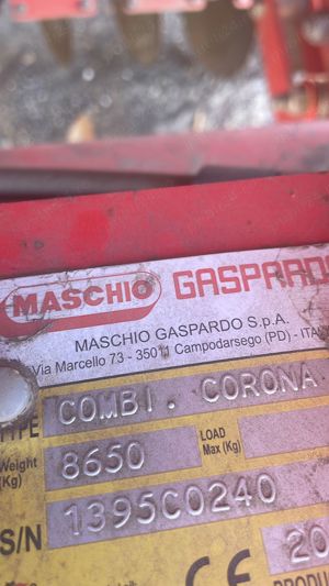 Vand schimb semantoare Corona Gaspardo 600 - imagine 6