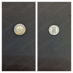 Moneda argint 1 Kreuzer, GERMANIA, 1864