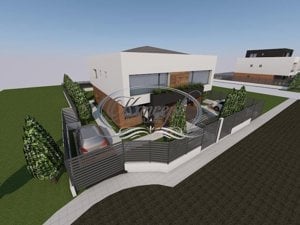 Teren autorizat pentru duplex in Apahida