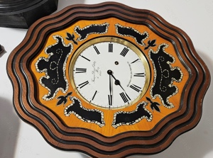 Ceas de perete cu pendula Odo - Oeil de bouef  - imagine 2