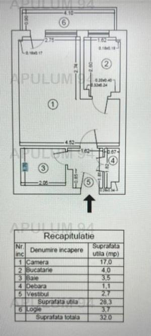 Garsoniera, 32mp, zona Metrou Tineretului și Parcul Tineretului - imagine 10