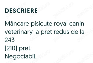 Mancare pisicute  - imagine 2 Mancare pisicute  - imagine 2