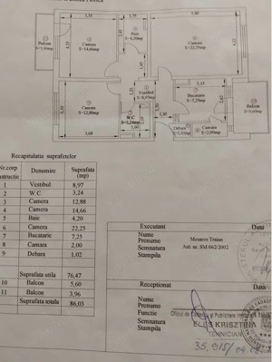 Apartament 3 camere de vanzare Carpati II - in bloc reabilitat termic - imagine 3