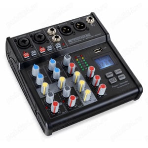 Mini Mixer Bluetooth USB Recording Pronomic B-403