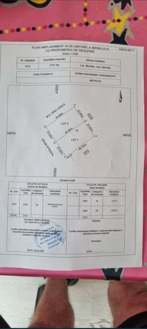 vand teren intravilan in movilita, aproape de balta - imagine 5