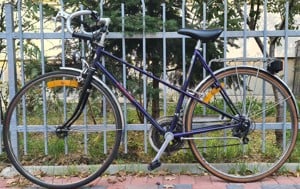 bicleta Crescent Suedia clasica city road hibrid damă