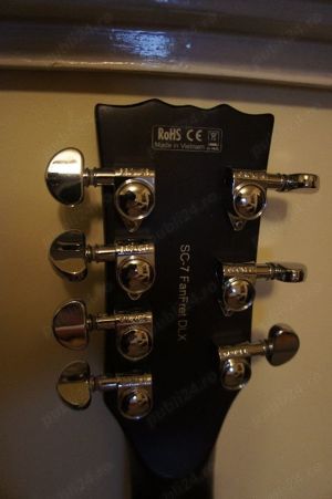 Chitara electrica cu 7 corzi Harley Benton SC-7 FanFret JBB 2018 DLX - imagine 3