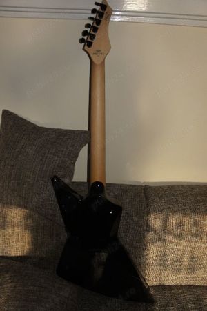 Chitara electrica Chapman Guitars Ghost Fret Black Blood + gigbag original gros - imagine 4