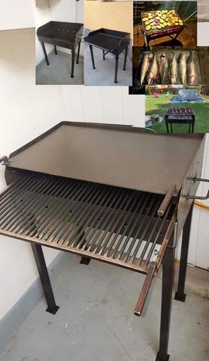 Gratar special cu trei nivele si optional plita!