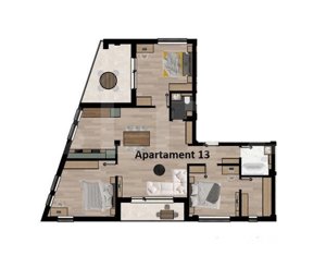 Apartament 4 camere, zona pod IRA - imagine 4