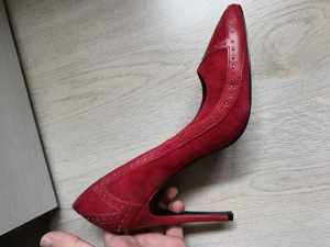 Pantofi Just Cavalli, piele intoarsa, nr 40 Made in Italy - imagine 5